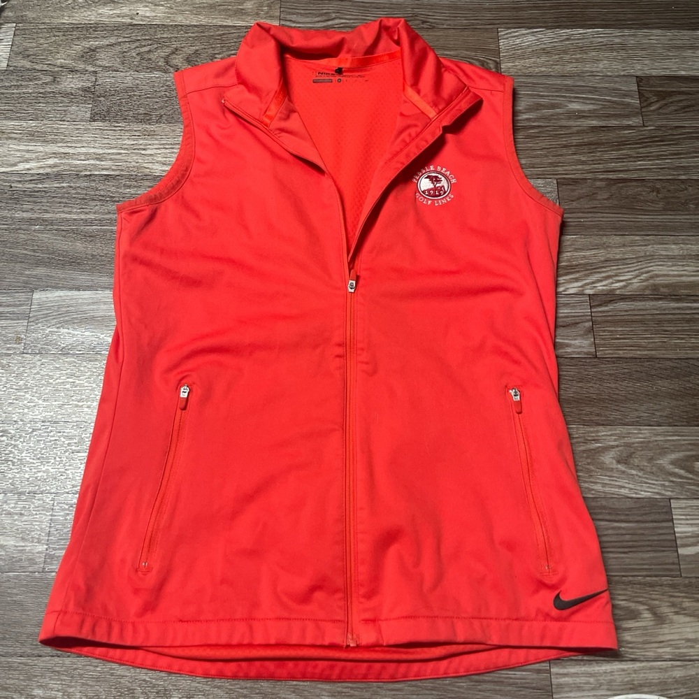Nike Bright Red Golf Vest